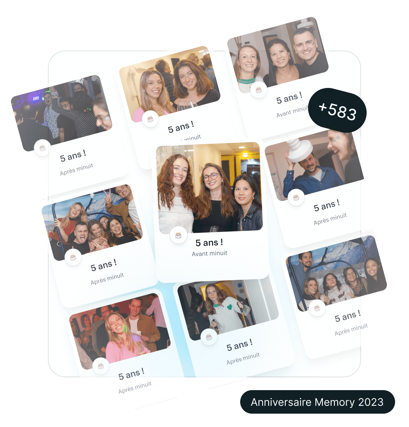Memory célèbre ses 5 ans
